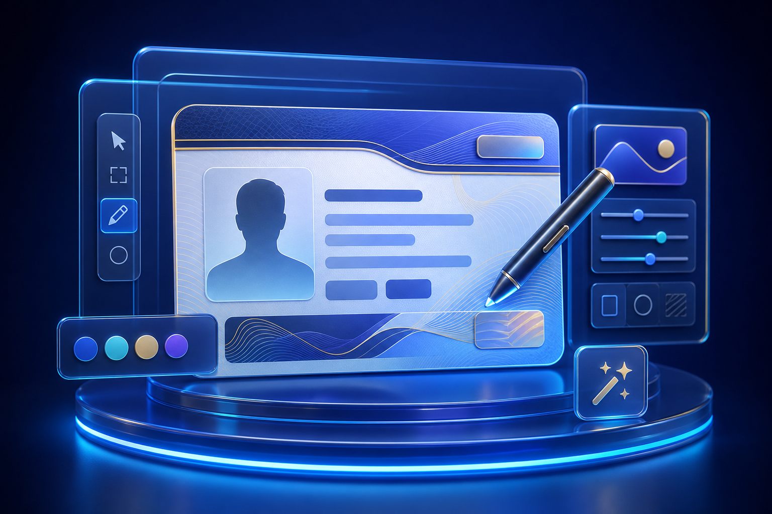 Premium 3D Driving License Templates