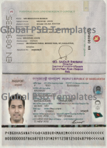 Bangladesh Passport Template (new)