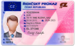 Czech Republic, Czechia DL (Front & Back) Template