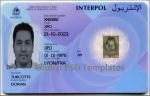 XPO ID Card (Front & Back) Template