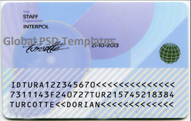 XPO ID Card (Front & Back) Template - Image 2