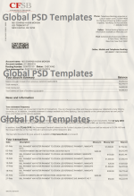 community federal savings bank Statement Template