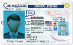 Connecticut Drivers License Template (Front & Back)