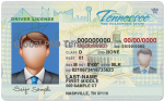 Tennessee Drivers License Template (Front & Back) V2
