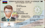 Azerbaijan ID Card Template (Front & Back)