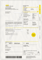 Finland Utility Bill PSD Template