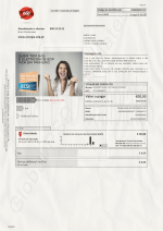Portugal Utility Bill PSD Template